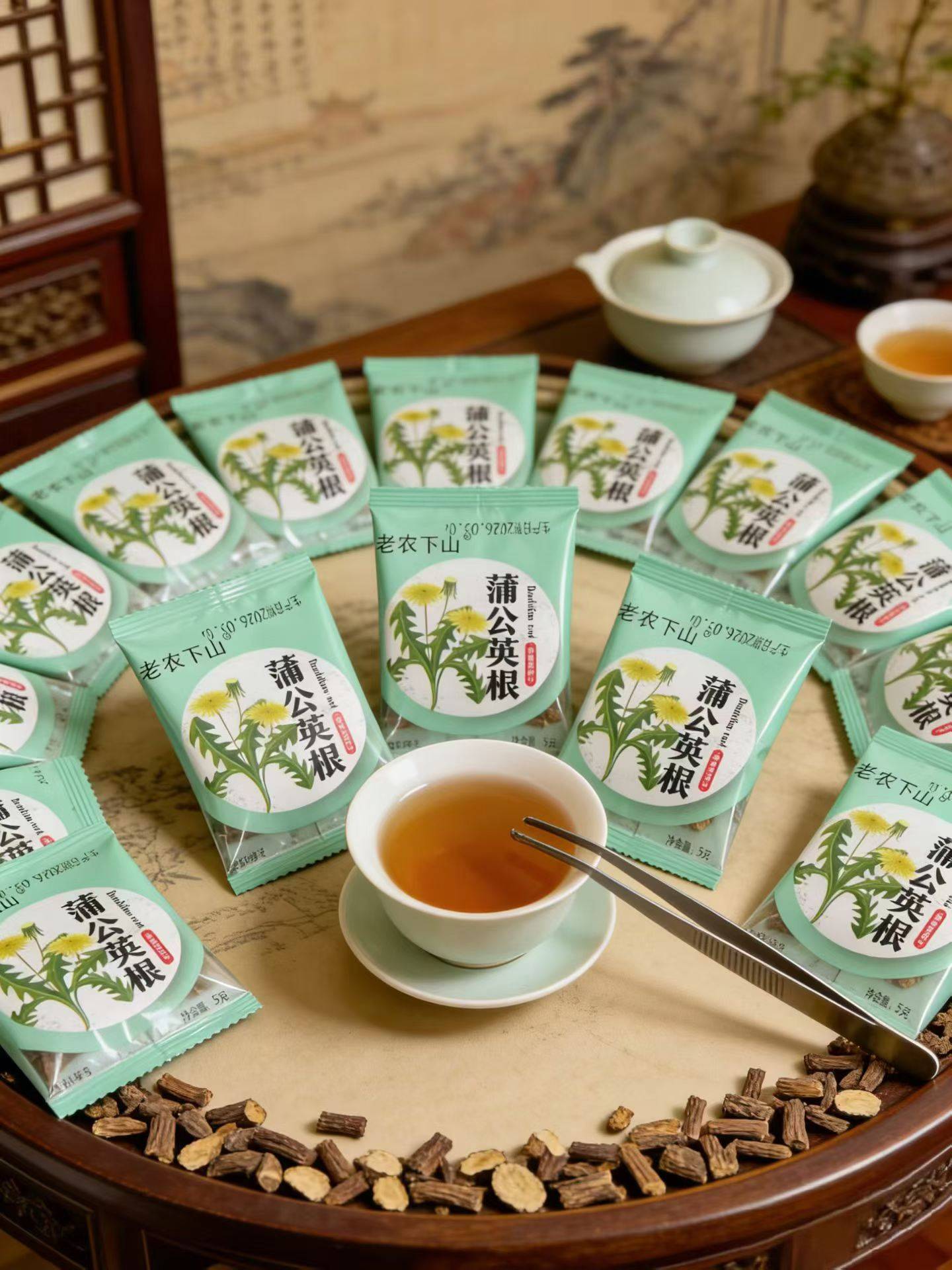 东北特产蒲公英根茶福利来啦办公养生必备